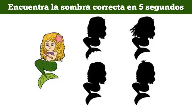 Descubre la sombra que coincide con la sirena y conságrate un crack
