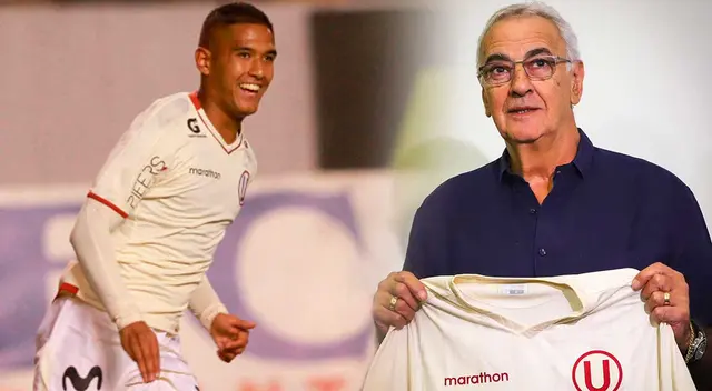 Roberto Siucho fue bienvenido por Jorge Fossati en Campo Mar. Foto: GLR / Universitario / Composición Líbero