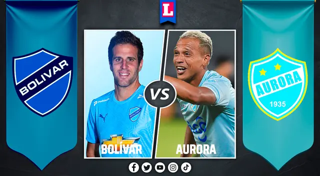 Bolívar vs Aurora por la fecha 6 de la Liga Boliviana