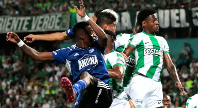 Atlético Nacional empató con Millonarios en un vibrante 0-0. Atlético Nacional empató con Millonarios en un vibrante 0-0.