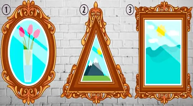 Confía en tu intuición y cuéntanos cuál de los tres espejos de este test de personalidad prefieres.