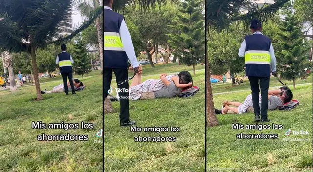 ¡Se les bajó la temperatura! Una pareja fue sorprendida mientras se daban apasionado beso. ¡Se les bajó la temperatura! Una pareja fue sorprendida mientras se daban apasionado beso.