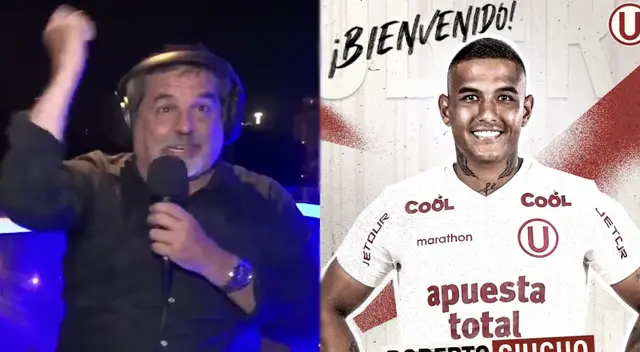 El periodista deportivo no está contento con el regreso de Siucho a Universitario.