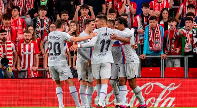 Barcelona ganó con polémica a Athletic Bilbao y se mantiene líder de LaLiga Barcelona ganó con polémica a Athletic Bilbao y se mantiene líder de LaLiga