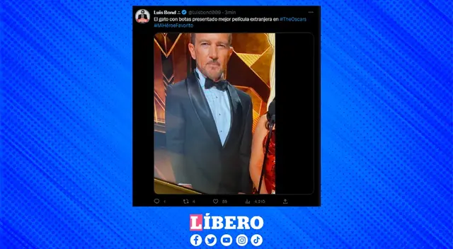 Usuario de redes sociales compara a Antonio Banderas con el Gato con Botas Usuario de redes sociales compara a Antonio Banderas con el Gato con Botas