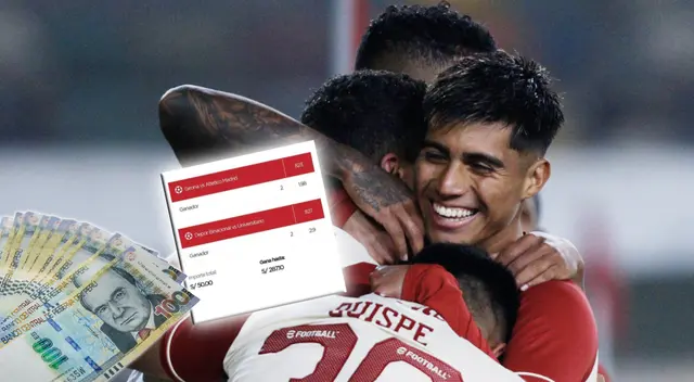 Hincha podría ganar casi 300 soles con el triunfo de Universitario Hincha podría ganar casi 300 soles con el triunfo de Universitario