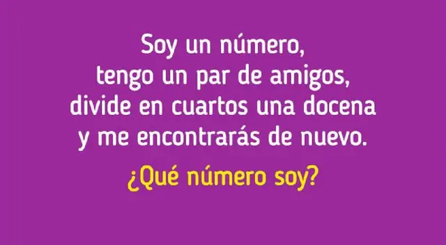 Ubica la respuesta a este desafío mental en menos de 5 segundos Ubica la respuesta a este desafío mental en menos de 5 segundos