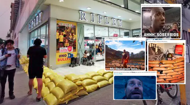 Ripley es tendencia en Twitter por se adelantó ante la intensa lluvia que cubrió Lima las últimas horas.