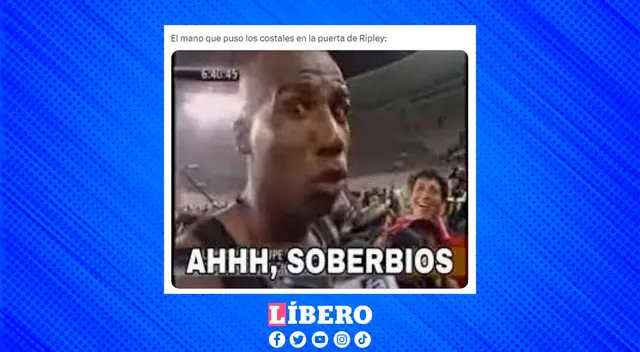 "Ahh, soberbios". La famosa frase del Cuto Guadalupe fue usada para graficar lo que hizo Ripley.