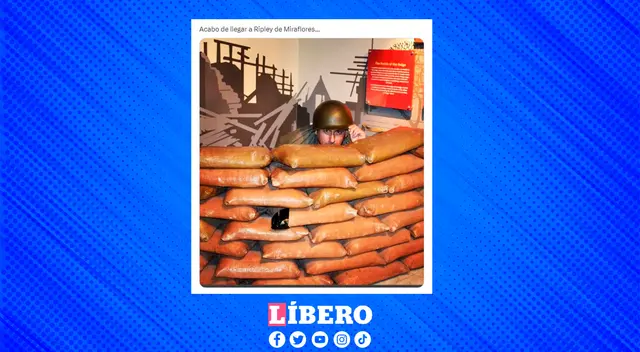 No faltaron los usuarios que tomaron con humor la iniciativa de Ripley de Miraflores.