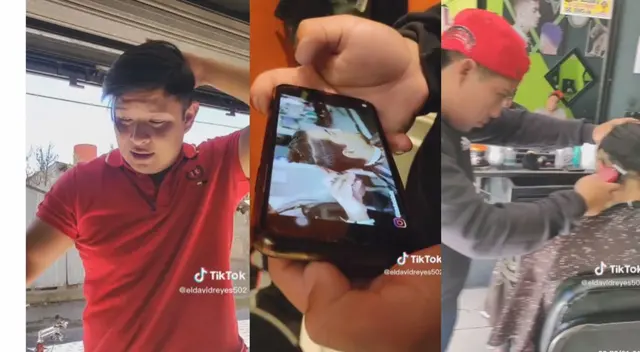 Un cliente quiso impactar con su corte de cabello pero no obtuvo el resultado esperado. Un cliente quiso impactar con su corte de cabello pero no obtuvo el resultado esperado.