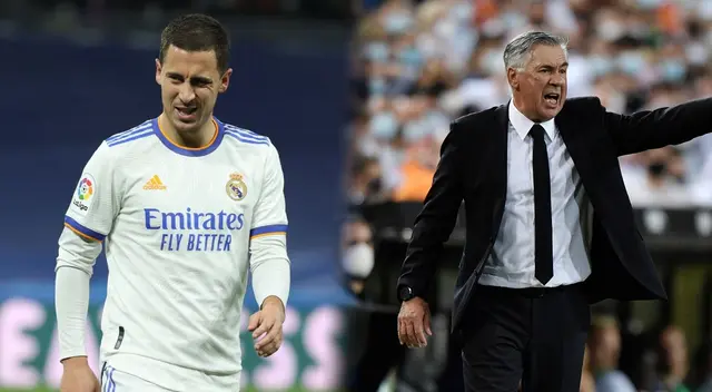 Eden Hazard le dejó un duro mensaje a Cancelotti