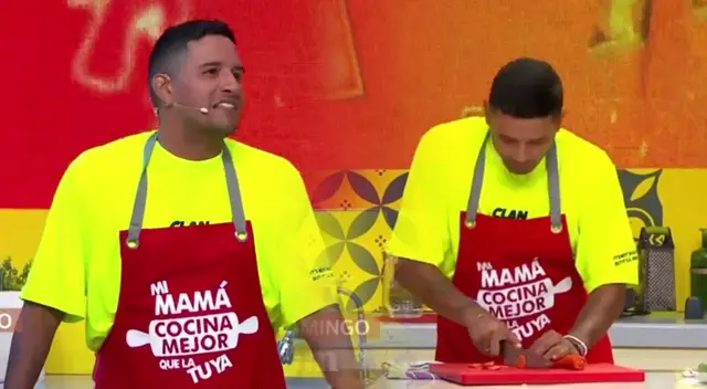 Reimond Manco hace debut televisivo en Mi Mamá cocina mejor que la tuya.