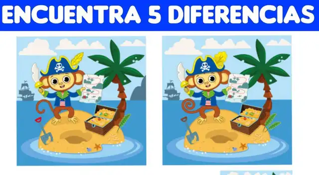 ¿Ves las 5 diferencias en este ejercicio? Tienes 6 segundos ¿Ves las 5 diferencias en este ejercicio? Tienes 6 segundos