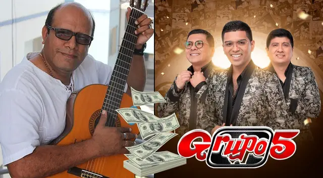 ¿Cuánto gana Estanis Mogollón por regalías de las famosas canciones del Grupo 5 y Tony Rosado?