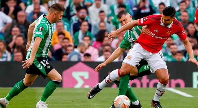 Manchester United se enfrenta a Real Betis por los octavos de la Europa League