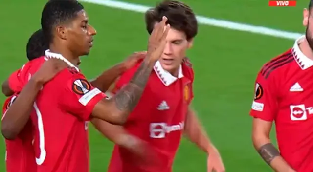 Rashford marcó su sexto gole en la Europa League