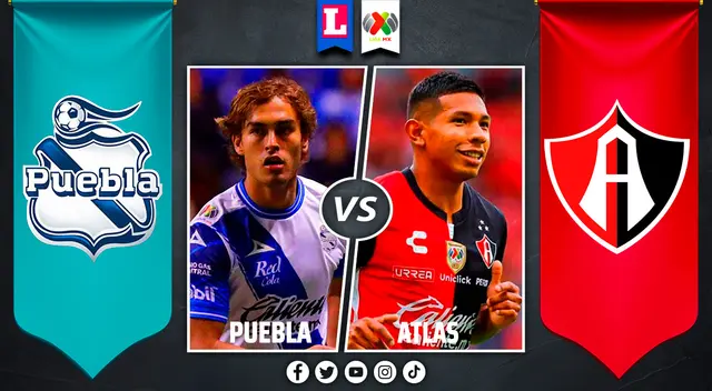 Puebla recibirá a Atlas por la fecha 12 del Torneo Clausura de la Liga MX