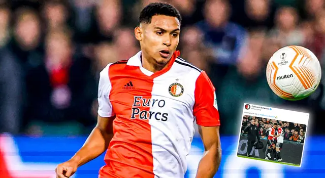 Marcos López realizó un gran partido con Feyenoord en la Europa League