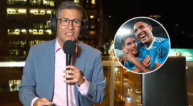 Erick Osores perdió los papeles tras el triunfazo de Cristal: "Tiene un valor del car..." Erick Osores perdió los papeles tras el triunfazo de Cristal: "Tiene un valor del car..."