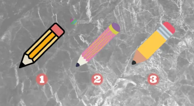 Descubre más sobre ti escogiendo un lápiz de este nuevo test visual.