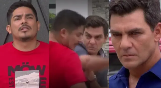 Mike le propina fuerte puñetazo a Joel