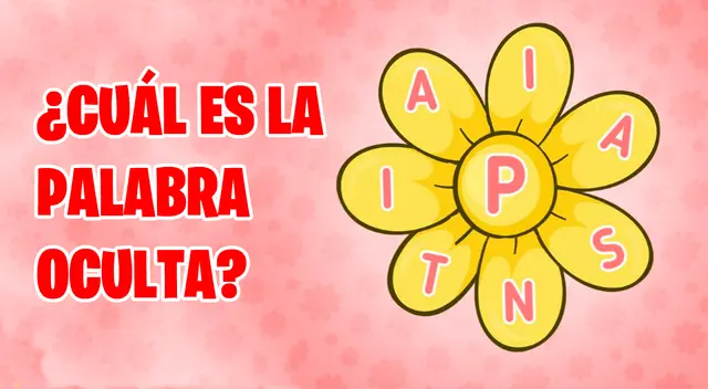 Si logras ubicar la palabra secreta en 5 segundos probarás que eres un GENIO
