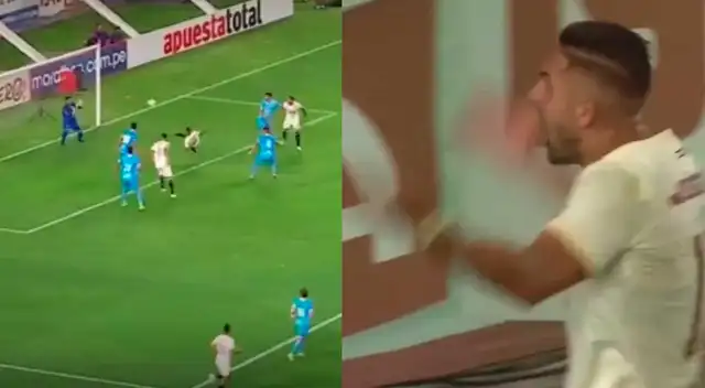 Urruti marcó el 1-0 para Universitario contra ADT. Foto: GOL PERÚ Urruti marcó el 1-0 para Universitario contra ADT. Foto: GOL PERÚ