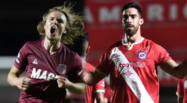 Lanús vs Argentinos Juniors por la fecha 8 de la liga argentina
