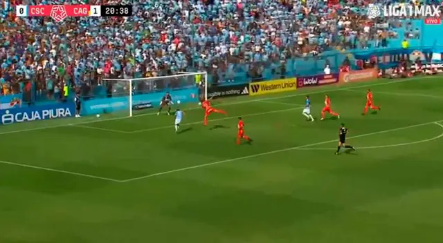 Ávila marcó su primer gol en la Liga 1 con Cristal