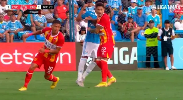 López Pissano solo jugó un minuto de juego