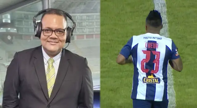 Arias hizo un peculiar mensaje en sus redes sobre el debut de Cueva.