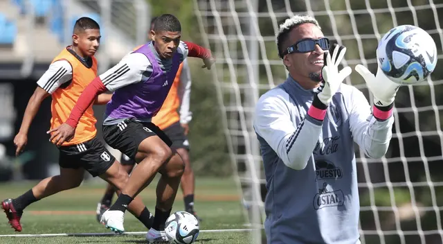 Entrenamiento selección peruana