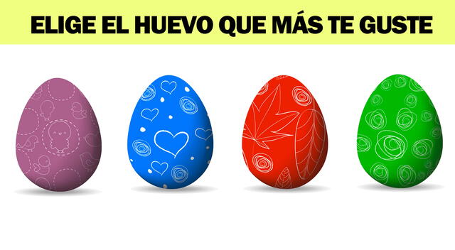 Tienes que elegir una de las opciones para que así puedas descubrir más detalles de ti.