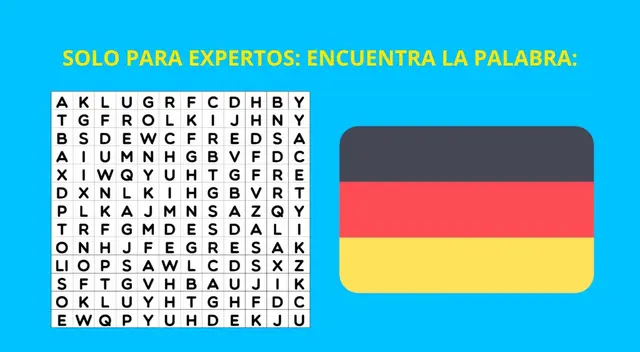 El nivel de este reto visual dependerá de qué tan precisa es tu vista. ¿Listo para empezar?