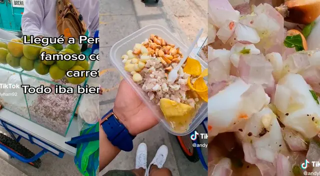 Joven regresó al Perú para comer ceviche, pero lo que encuentra en el plato lo deja sin palabras. Joven regresó al Perú para comer ceviche, pero lo que encuentra en el plato lo deja sin palabras.