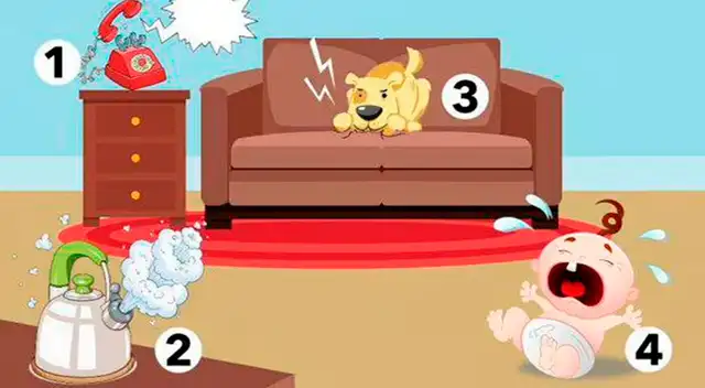 Tómate unos segundos para analizar el test visual y cuéntanos cuál de los problemas solucionarías primero.