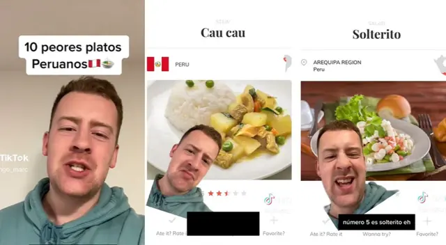 Conoce qué dijo el estadounidense sobre algunos de nuestros platos bandera. Conoce qué dijo el estadounidense sobre algunos de nuestros platos bandera.