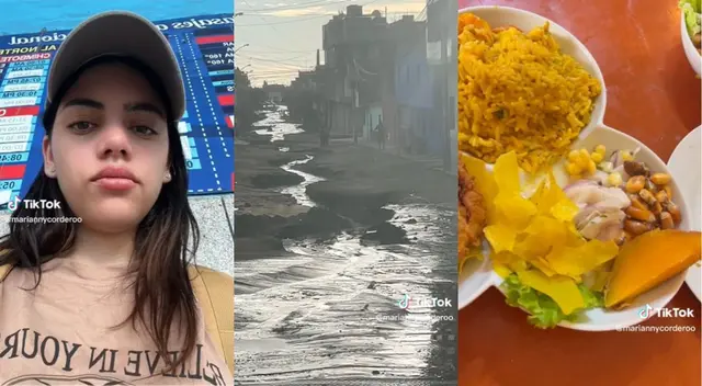 Conoce la impactante historia de esta turista que le hizo frente al ciclón Yaku para comer un rico ceviche.