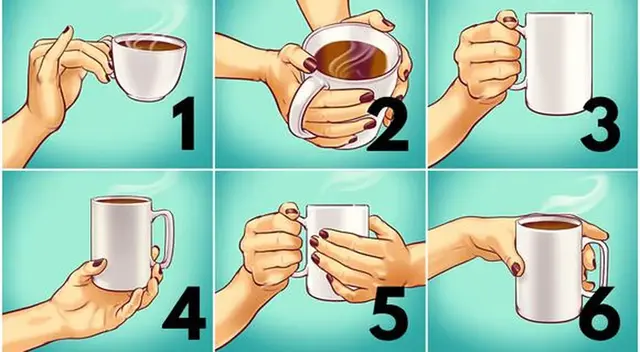 Dime como sostienes una taza y te diré quien eres