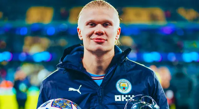 Real Madrid quiere fichar a Erling Haaland para el 2024. Foto: Manchester City