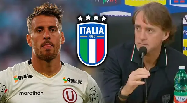 Roberto Mancini habló de Germán Denis