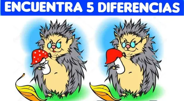 Halla las 5 diferencias antes de que tu tiempo se acabe: tienes 7 segundos
