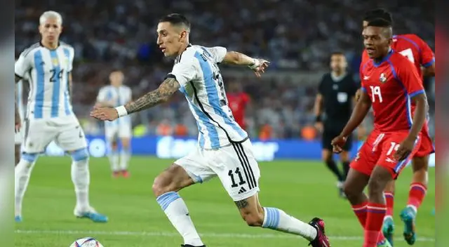 Argentina vs. Panamá se midieron en el Monumental de Buenos Aires. Foto: selección argentina