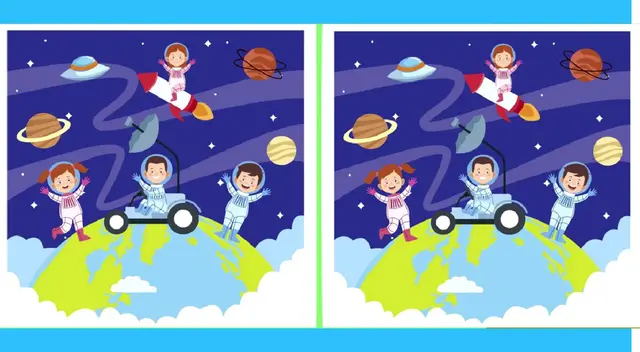 Solo tienes 7 segundos para encontrar la única diferencia de esta imagen.