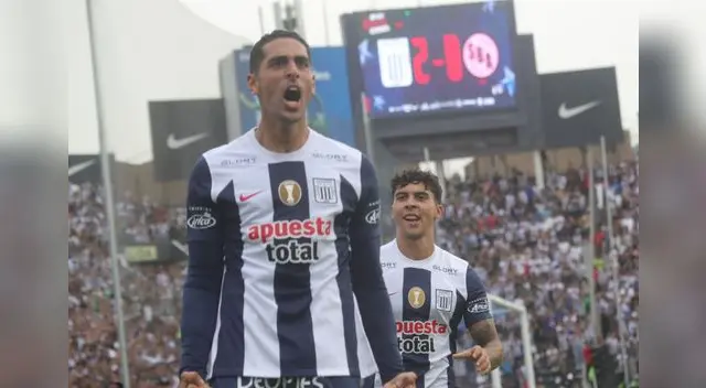 Pablo Sabbag registra tres goles en la Liga 1. El colombiano continuará siendo el '9' de Alianza Lima.