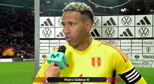 Pedro Gallese habló de la derrota de Perú ante Alemania