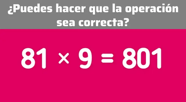 Resuelve este acertijo visual y conságrate como un verdadero experto en matemáticas Resuelve este acertijo visual y conságrate como un verdadero experto en matemáticas