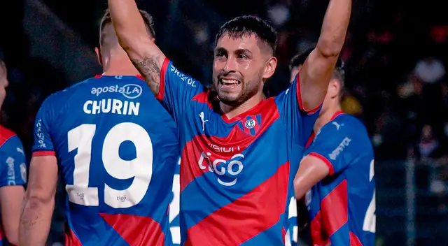 Carrizo celebrando su gol contra Nacional. Carrizo celebrando su gol contra Nacional.