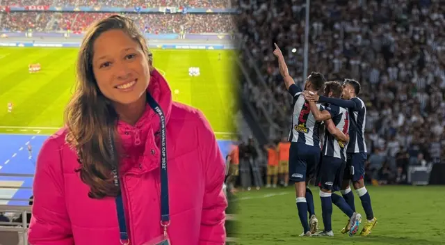Periodista brasileña envía mensaje de aliento a Alianza Lima Periodista brasileña envía mensaje de aliento a Alianza Lima